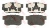 Set placute frana,frana disc HONDA CR-V III (RE) (2006 - 2012) TRW GDB3438