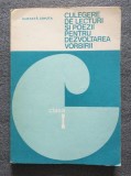 Mustaţă Lenuţa - Culegere de lecturi şi poezii pentru dezvoltarea limbii clasa I