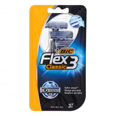 Set 3 Aparate De Ras Bic Flex 3 Classic Cu 3 Lame, Lame De Barbierit, Lame Pentru Ras, Aparat Pentru Ras, Aparat Pentru Barbierit, Bic Pentru Ras, Bic