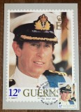 C12 - maxima straina - Guernsey - Printul de Wales - 1981