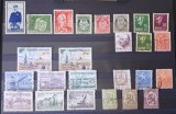 Lot Clasics Norvegia și Finlanda Timbre Definitive Leul Fino-Scandinav Regele Haakon VII Ștampilate - A0014