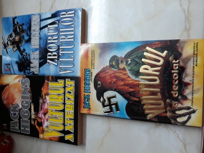 Jack Higgins - lot 3 romane foto