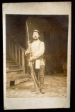 P.254 CP FOTOGRAFIE FRANTA WWI MILITAR SOLDAT, Necirculata