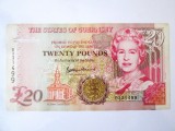 Cumpara ieftin Rara! Guernsey 20 Pounds 1996 in stare buna/foarte buna,bancnota din imagini la cel mai mic pret