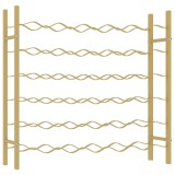 Cumpara ieftin Suport sticle de vin pentru 36 sticle, auriu,metal