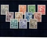 Cumpara ieftin Iugoslavia 1951 - Uzuale, economia, serie neuzata incompleta