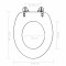 Capace WC, 2 buc., MDF, model scoica - 10