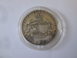 Rara! Liechtenstein medalie Proof argint 900:Sarbatorirea nuntii regale 1967, Europa