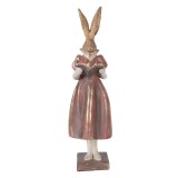 Cumpara ieftin Figurina Iepuras Paste Girl polirasina multicolora 13x12x47 cm