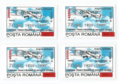 Romania, LP 1528/2000, 75 de ani de la infiinarea C.F.R.N.A. (suptatipar), MNH foto