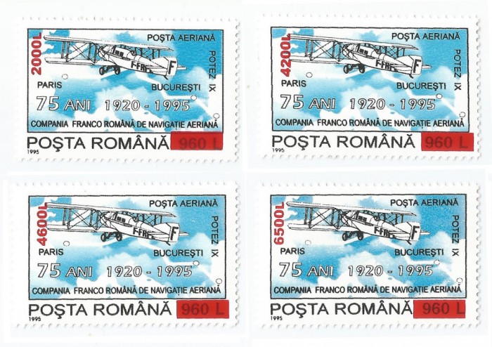 Romania, LP 1528/2000, 75 de ani de la infiinarea C.F.R.N.A. (suptatipar), MNH