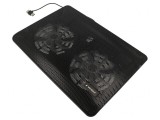 Suport de răcire notebook negru USB 0,5m