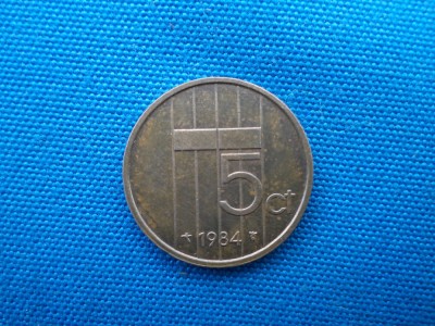 5 CENT 1984/ OLANDA foto