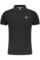 Esercito Tricou polo barbati, din bumbac, cu mini logo, Regular fit, Negru foto
