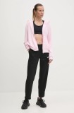 Adidas trening LINEAR TS femei, culoarea roz, JD2702