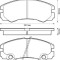 Placute frana fata Opel Frontera A (5Mwl4), 03.1992-10.1998, marca SRLine S70-0417
