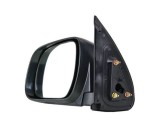 Oglinda usa exterioara Toyota Hilux (N70), 01.2005-01.2012, partea Stanga, ajustabil manual; acoperire textil; sticla convexa; geam cromat, Aftermark