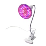 Lampa led pentru cre&Egrave;terea plantelor, 290 led-uri, 2 culori, f&Auml;r&Auml; c&Auml;ldur&Auml;, cu clips, 46x11.5x9.2 cm