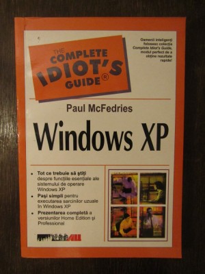 WINDOWS XP-PAUL MCFENDRIES foto