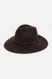 Barbour palarie de lana culoarea maro, de lana