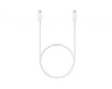CABLU alimentare smartphone Samsung, USB Type-C (T) la USB Type-C (T), cauciuc, lungime 1 m, alb, &quot;EP-DA705BWEGWW&quot; (timbru verde 0.08 lei)