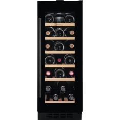 Racitor de vinuri incorporabil Electrolux EWUS020B5B, 20 sticle, H 82 cm, Clasa G, negru