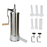 Aparat vertical de facut carnati Elefant KY2010, 5 kg, inox, 6 palnii incluse