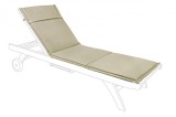 Cumpara ieftin Perna sezlong gradina textil bej Havana 63x190x3 cm