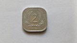 Moneda Statele Est-Caraibiene 2 Cents 1998 UNC, Caribbean Territories