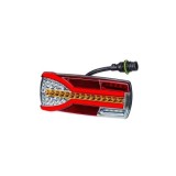 Lampa stop 305x132, 7 functii, ceata, mers inapoi, semnalizare dinamica, mufa 7 pini, stanga, incolor Cod: LZD 2302 Automotive TrustedCars, Oem