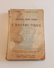 Quinze moins dans L&amp;#039;Antarctique-Gerlache de Gomery-a treia edi?ie foto