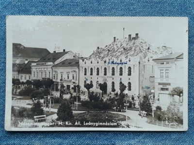 298 -Sighetu Marmației , Maramures Maramarossziget / cp indoita in doua foto