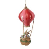 Cumpara ieftin Decoratiune Craciun Balon Zburator polirasina multicolora &Oslash; 7x17 cm