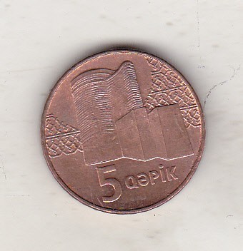 bnk mnd Azerbaidjan 5 qapik 2006 foto