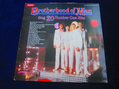 Brotherhood Of man - Sing 20 Number One Hits _ vinyl,Lp _ Warwick (1980, UK ) foto