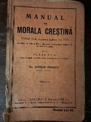 Manual de morala crestina- 1929 foto