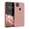 Husa pentru Google Pixel 4a, Silicon, Roz, 52549.193, Carcasa, Kwmobile
