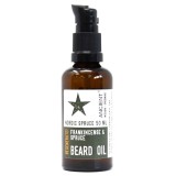 Ulei Barba Molid Nordic 50ml - Regenerare, Hidratare, Ulei Argan, Jojoba, Barbă Moale, Miros Padure, Fabricat UK