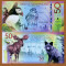 !!! FANTASY NOTE = CANADA , PARCUL MINGAN - 50 FRANCI 2019 - UNC / POLIMER