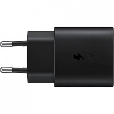 Incarcator retea Samsung EP-TA800EBE Super Fast Charging, 25W, USB Tip c, Negru