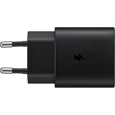 Incarcator retea Samsung EP-TA800EBE Super Fast Charging, 25W, USB Tip c, Negru foto