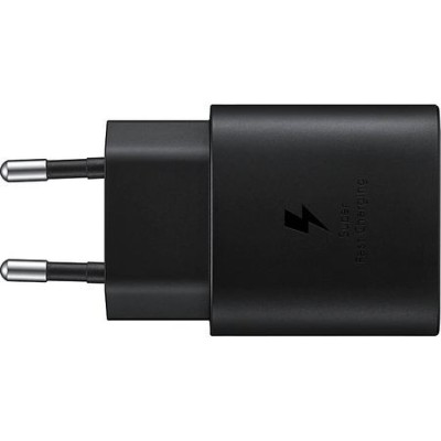 Incarcator Super Fast Charging pentru Samsung A15/A05S/A25/A52/A25/A53/A23/A33/A70/A80,USB C,25W, Negru foto
