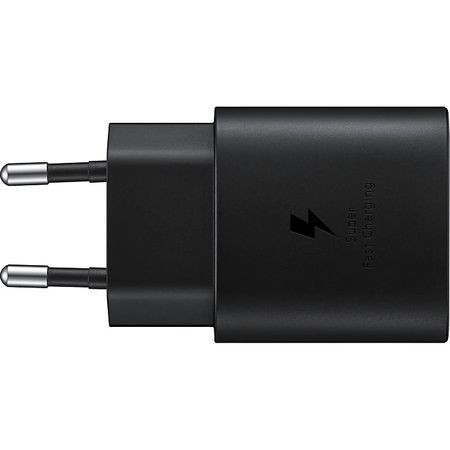 Incarcator Super Fast Charging pentru Samsung A15/A05S/A25/A52/A25/A53/A23/A33/A70/A80,USB C,25W, Negru