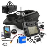 Cumpara ieftin Barca Plantat iUni V030 GPS Sonar Fish Finder, 20000mAh, 800m, 15km/h +Geanta Transport. Navomodel Pescuit Inteligent cu Telecomanda 2.4GHz