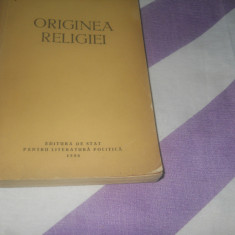 ORIGINEA RELIGIEI - CHARLES HAINCHELIN,1956