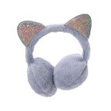 Aparatori gri pentru urechi cu blanita