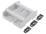 Carcasă DIN 89.75x89.2x32mm ABS Gri