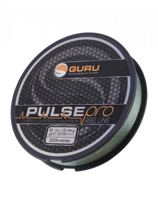 Fir Monofilament Guru Pulse One, 300m,Variante Fire 0.20 mm
