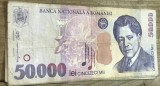 BNKRO001 Romania bancnota 50000 lei 2000