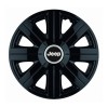 Set 4 Capace Roti, potrivite jantelor de R16, pentru Jeep, model Cosmos Negru, Autohelix MSA